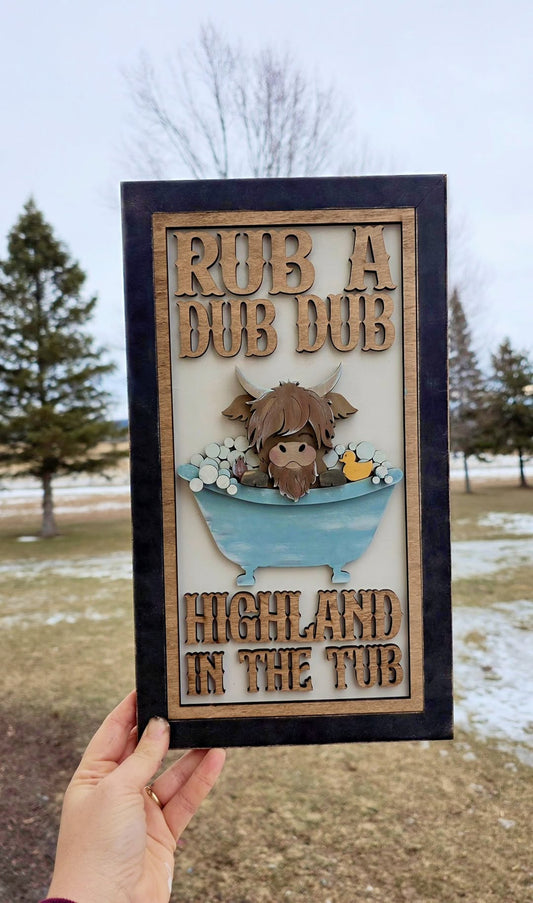 Highland Faux Frame Tub DIY