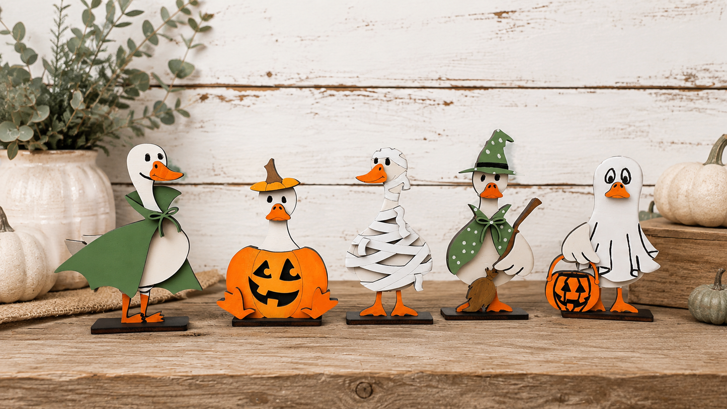 Goose Halloween 5 pck