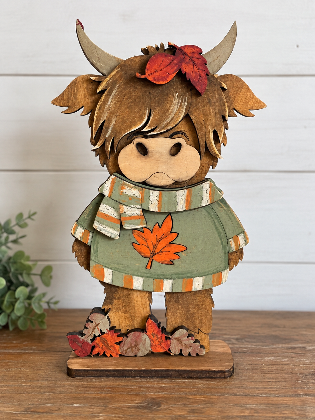Fall Highland sitter