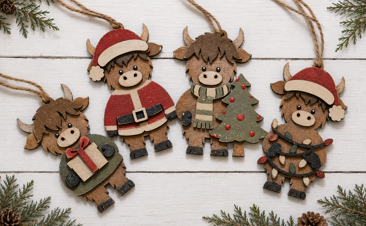 Highland Ornament DIY Box