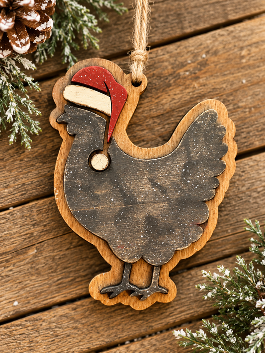 Chicken Ornament DIY
