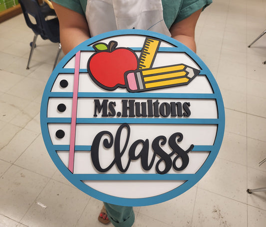 Custom Teacher DIY or completed.