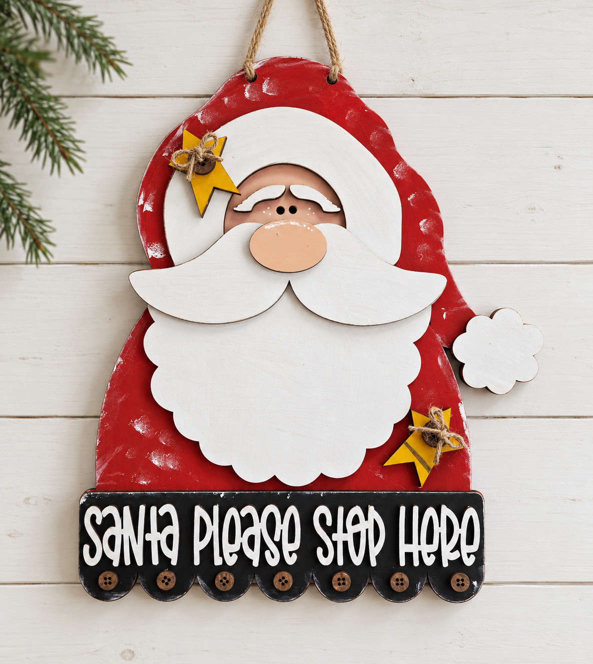 Santa Please Stop Here Santa
