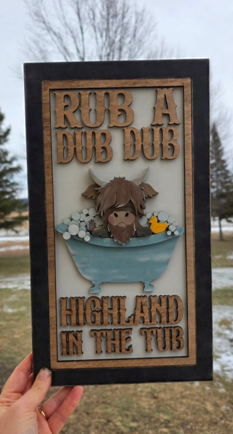 Rub a dub dub
