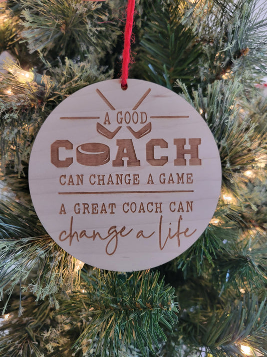 Coach Ornament