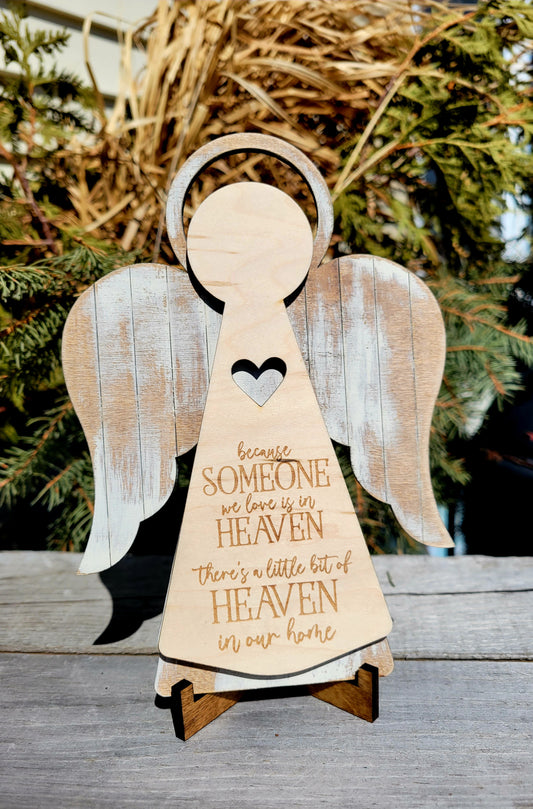 Angel with stand