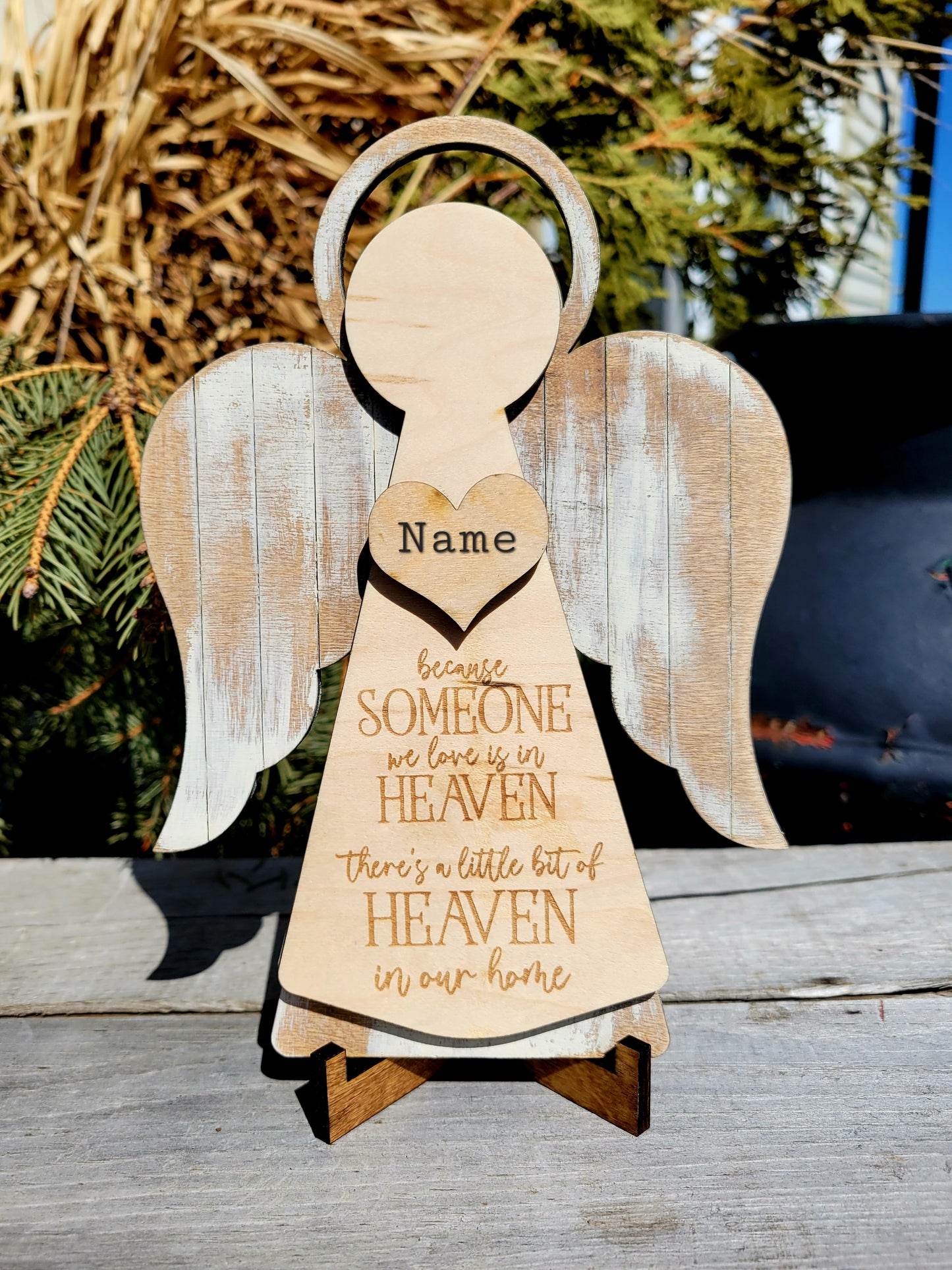 Angel with stand