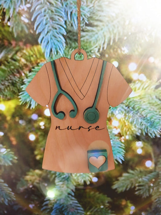 Nurse Christmas Ornament