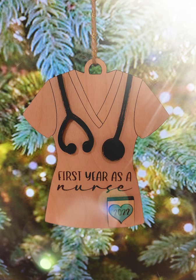 Nurse Christmas Ornament