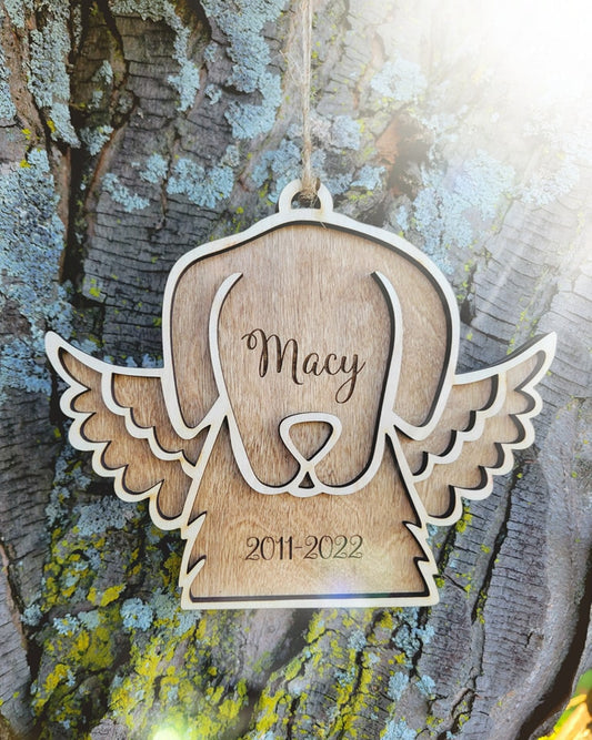 Dog Memorial Ornament