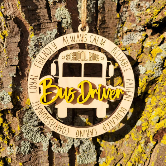 BUS DRIVER ORNAMENT