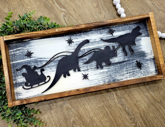 3D Dino Sign