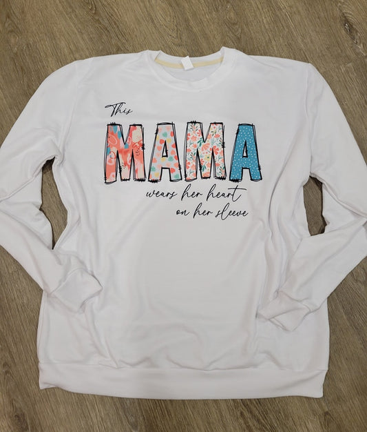 She Wears her Heart CREWNECK