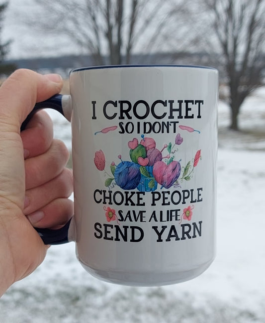 I Crochet So I Don't..