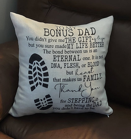Bonus Dad Pillow