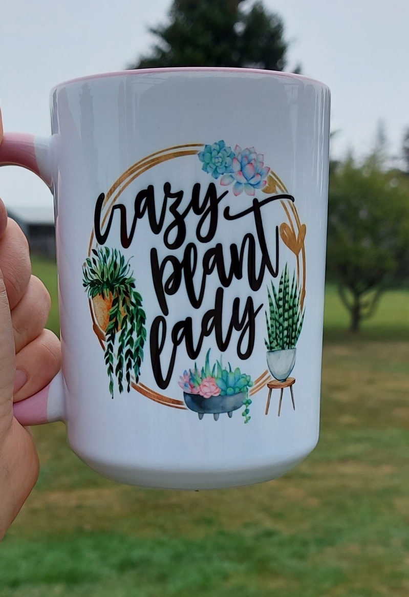 Crazy Plant Lady Mug