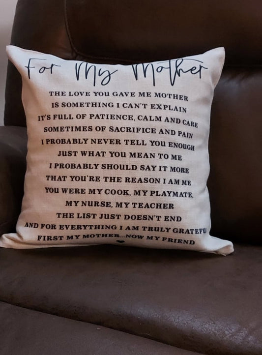 For My Mother